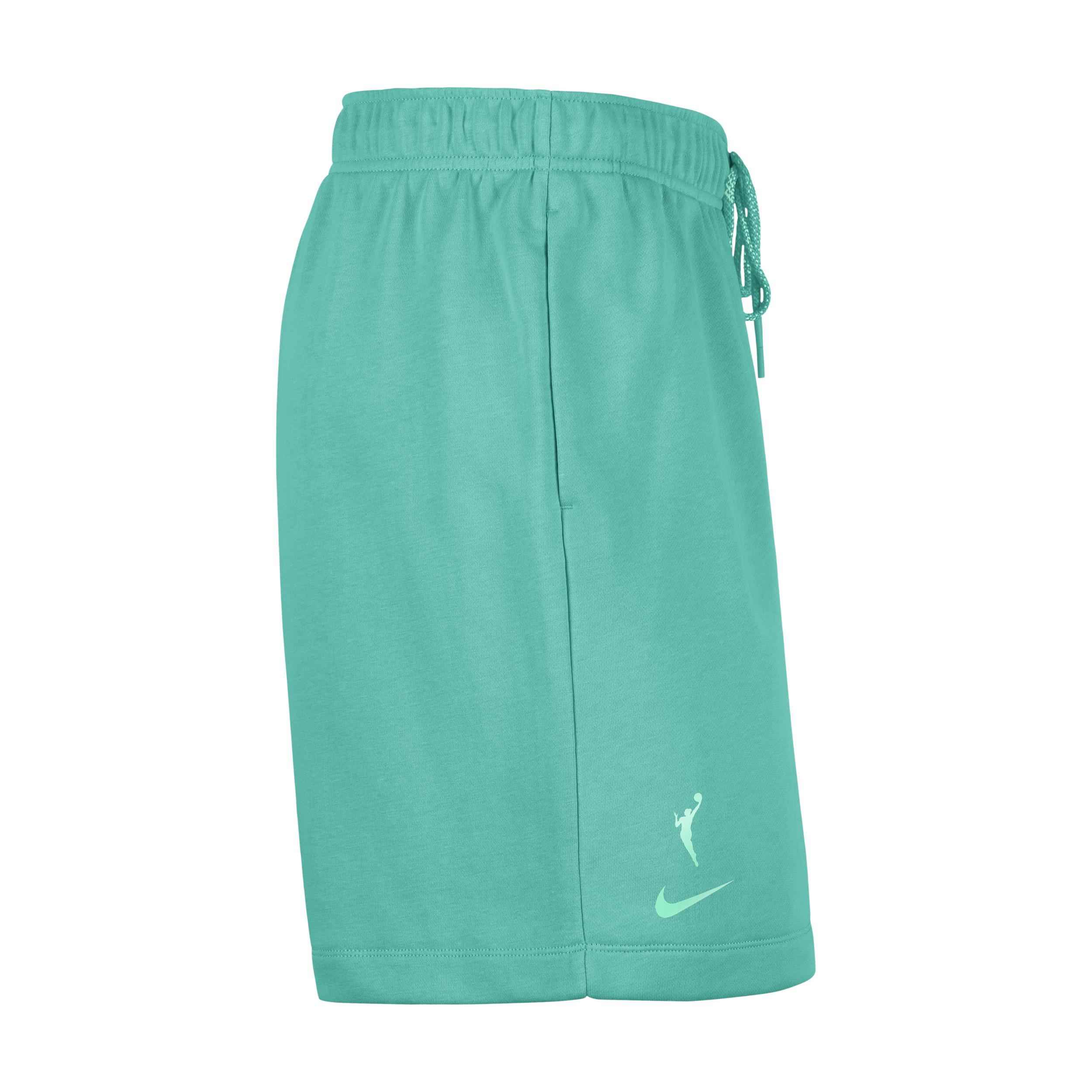 New York Liberty Nike Women's WNBA 6" Fleece Shorts Product Image