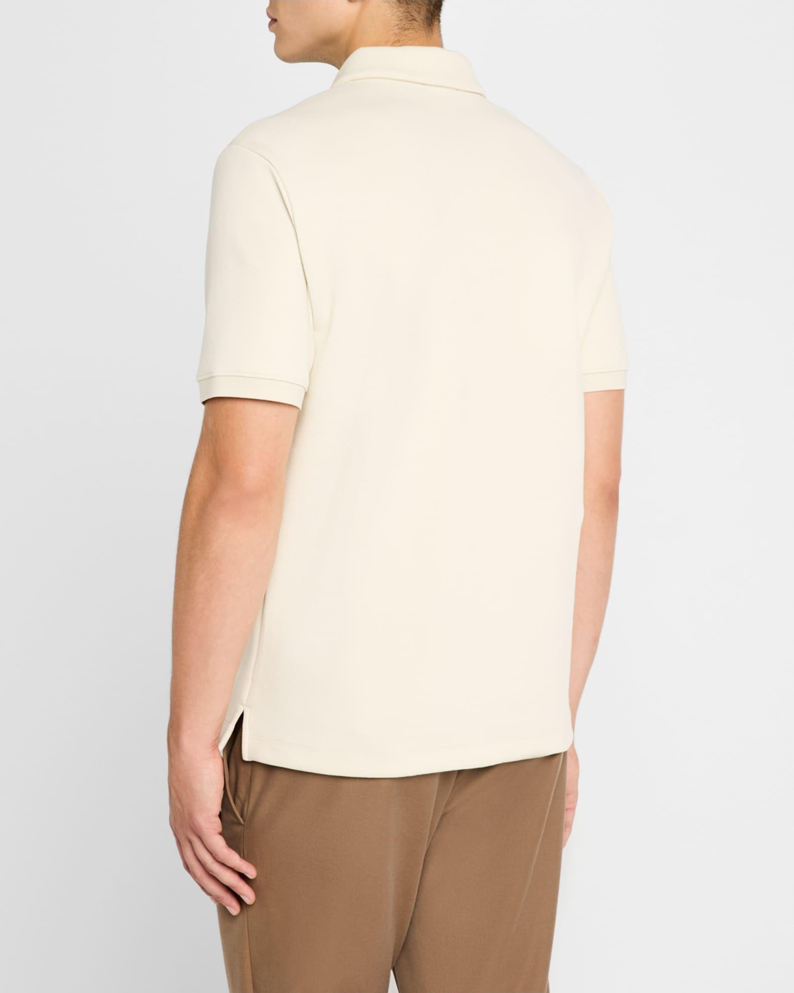 Mens Delroy Double-Knit Polo Shirt Product Image