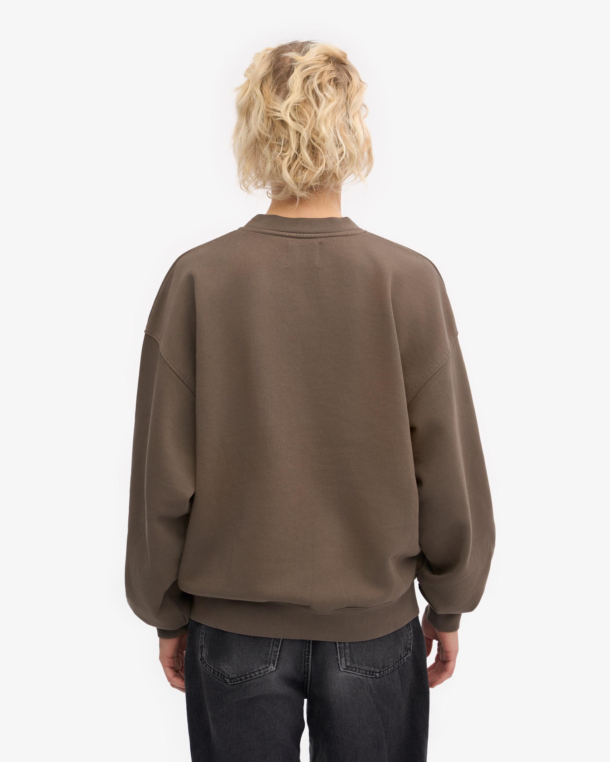 Organic Oversized Crew - Sunny Orange Product Image