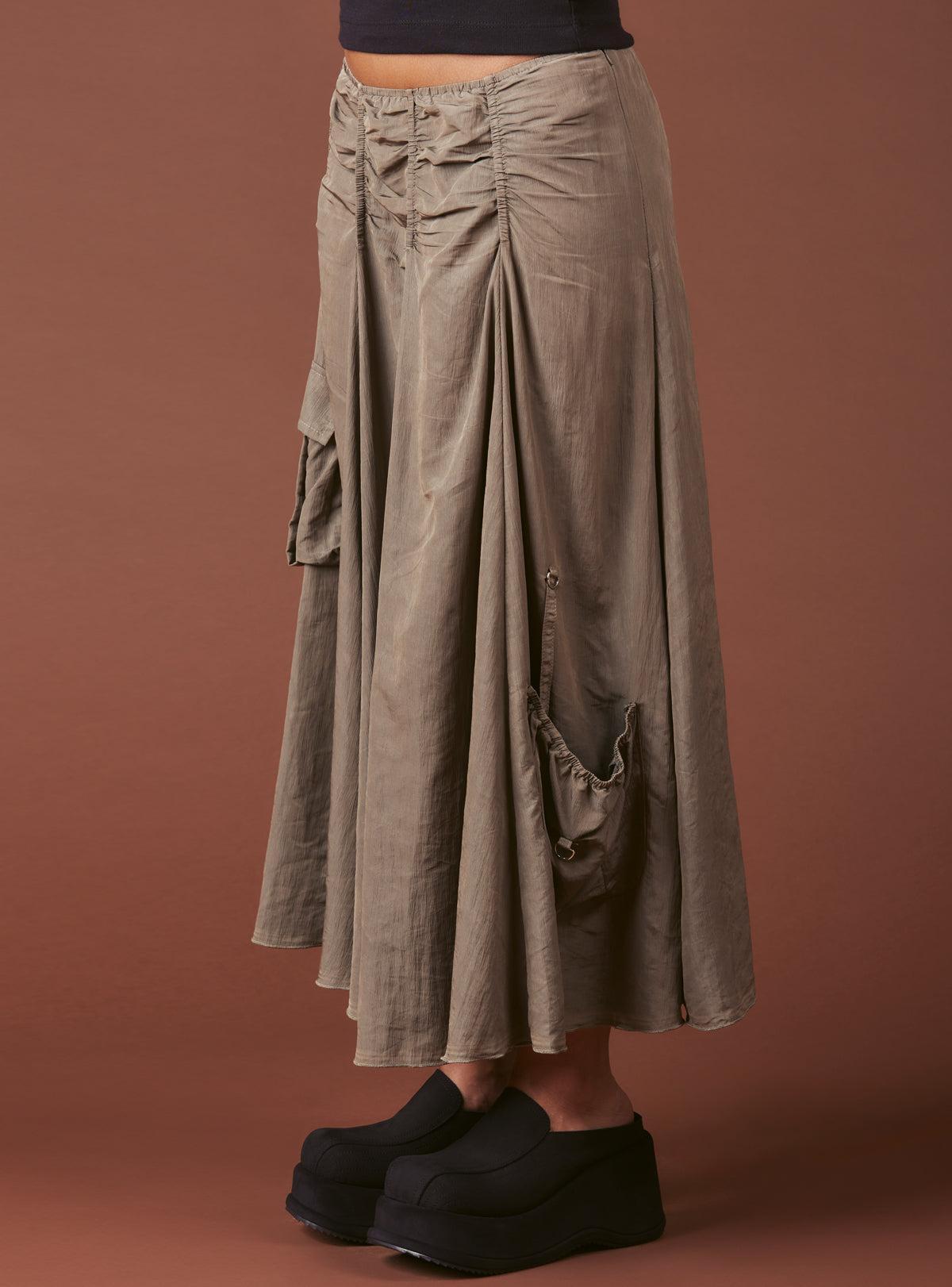 Chute Maxi Skirt Female Product Image