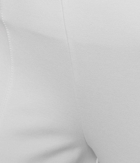 Slim Factor by Investments Plus Size Ponte Knit No-Waist Ankle Pants Product Image