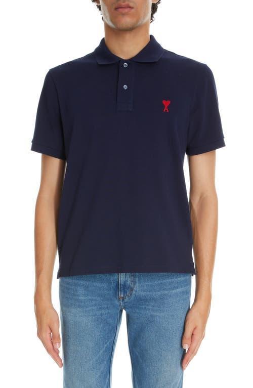 Ami Organic Cotton Polo Shirt Product Image
