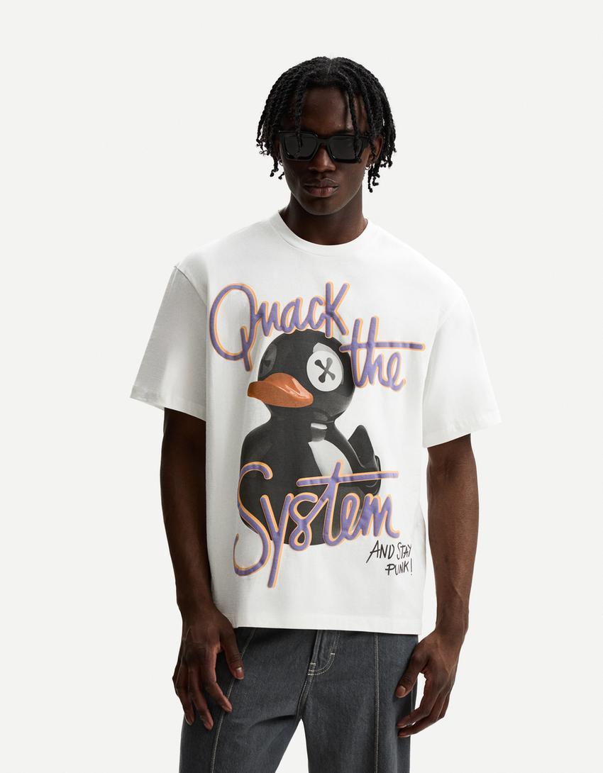 Short sleeve T-shirt with print Product Image