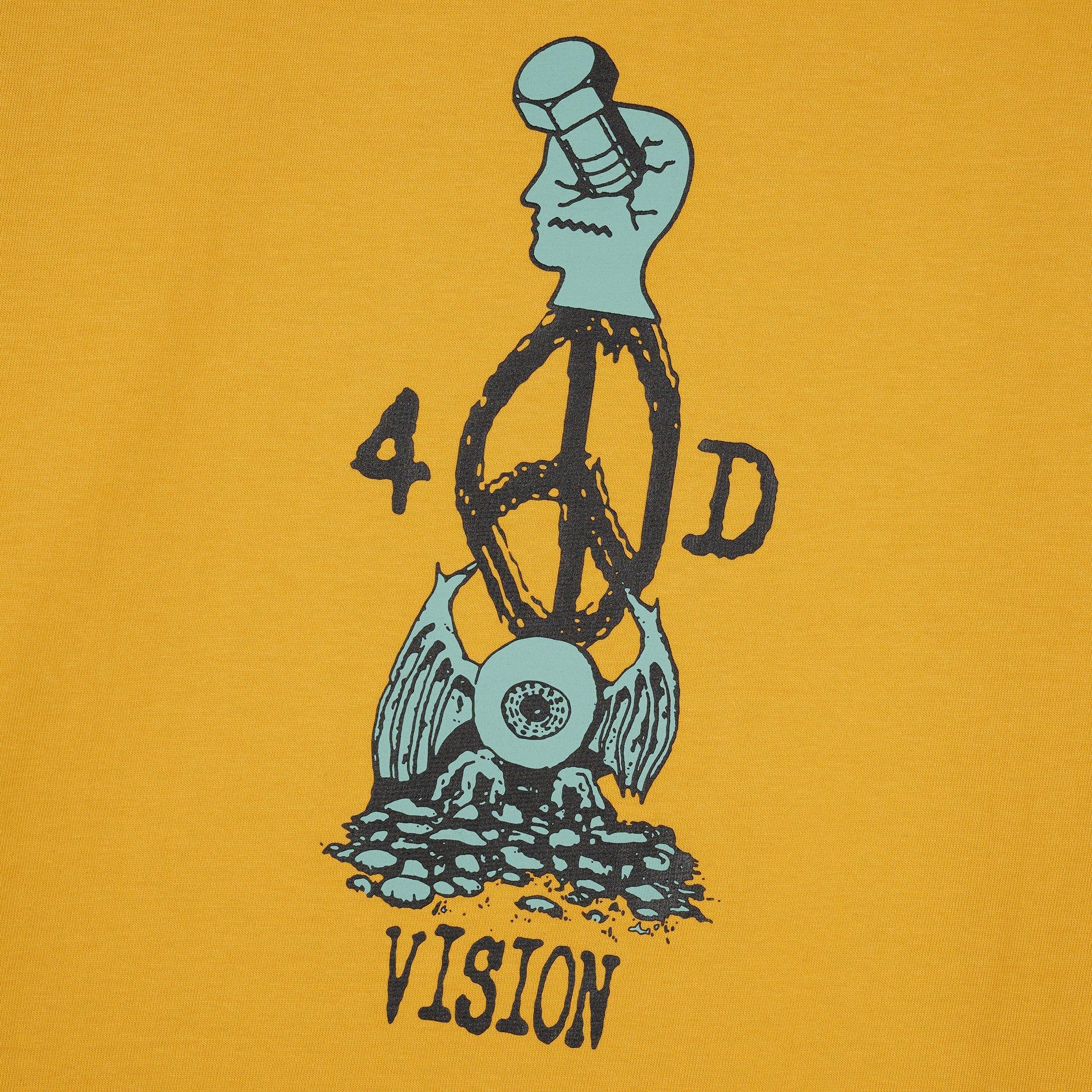 4D VISION TOTEM T-SHIRT SAND | Bodega Product Image