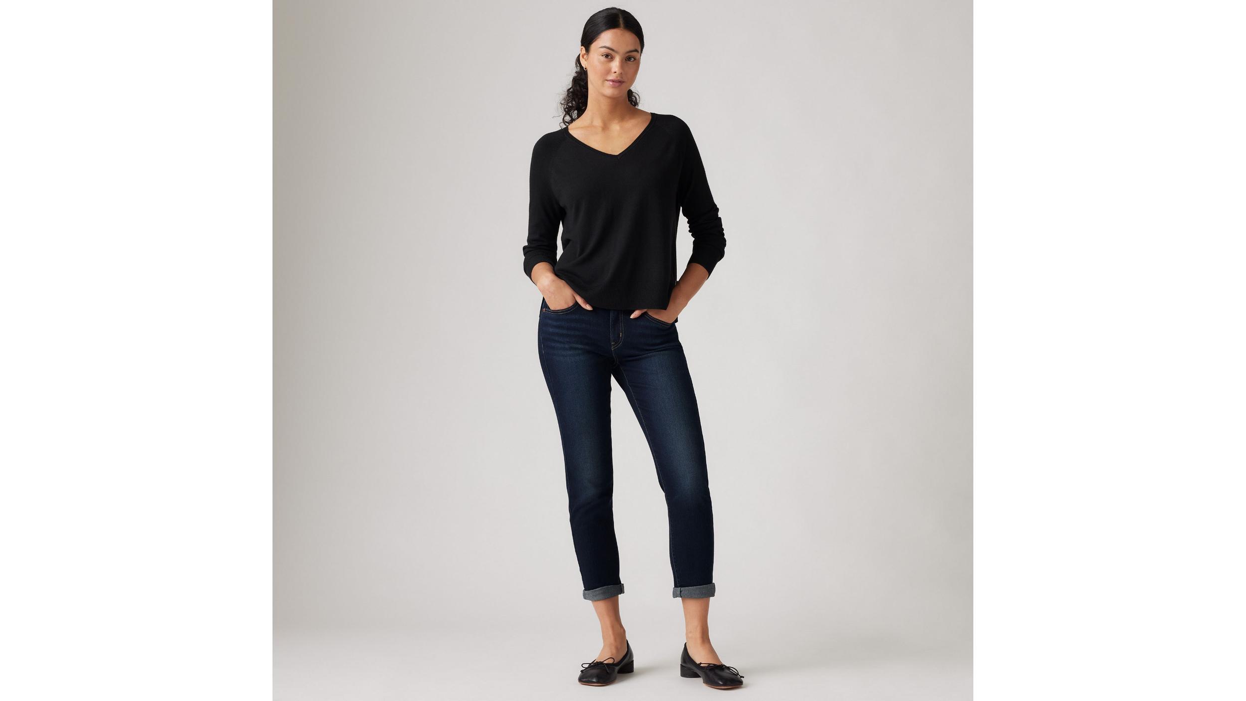 Mid Rise Boyfriend Women's Jeans Product Image