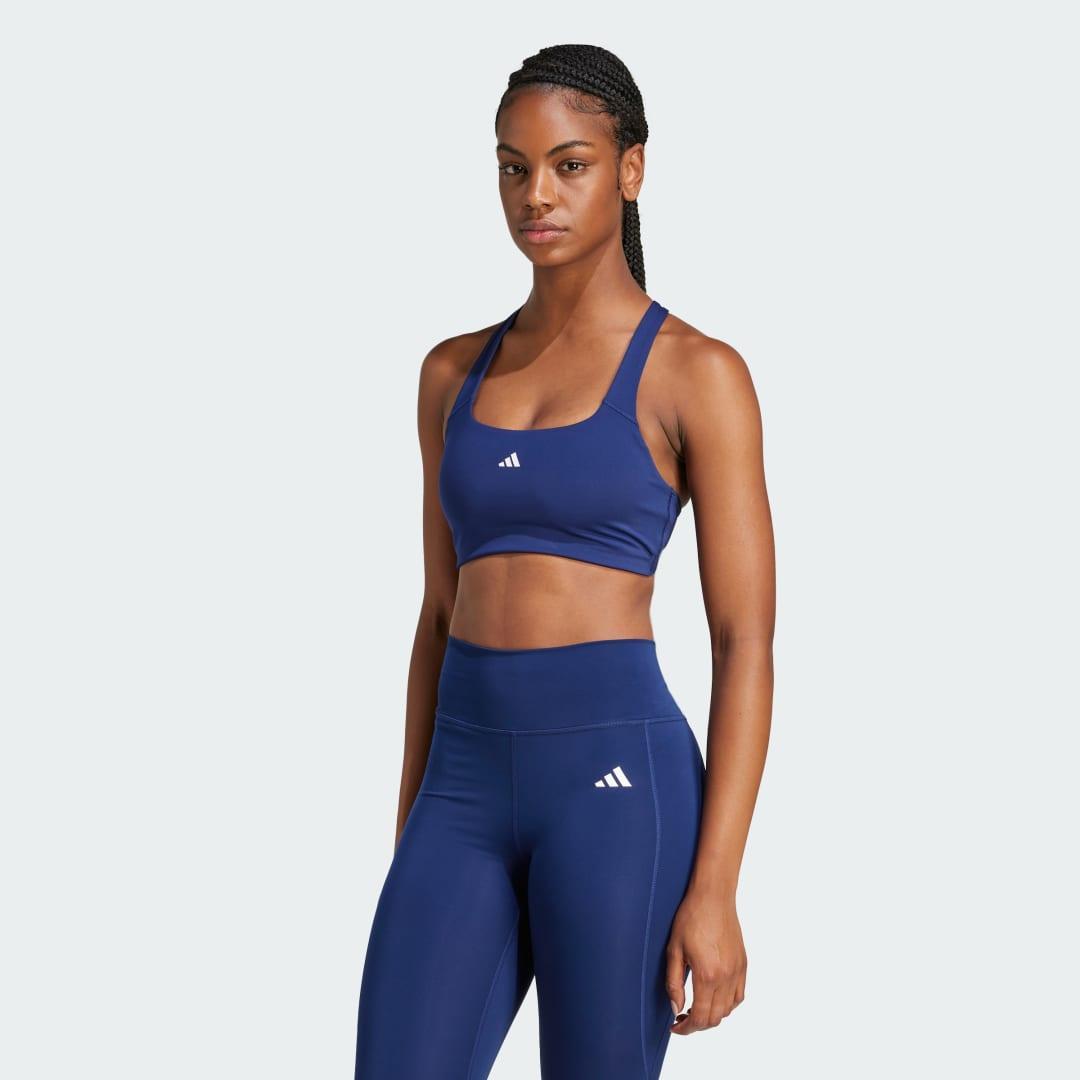adidas Powerimpact Bra for Training Black M Womens Product Image