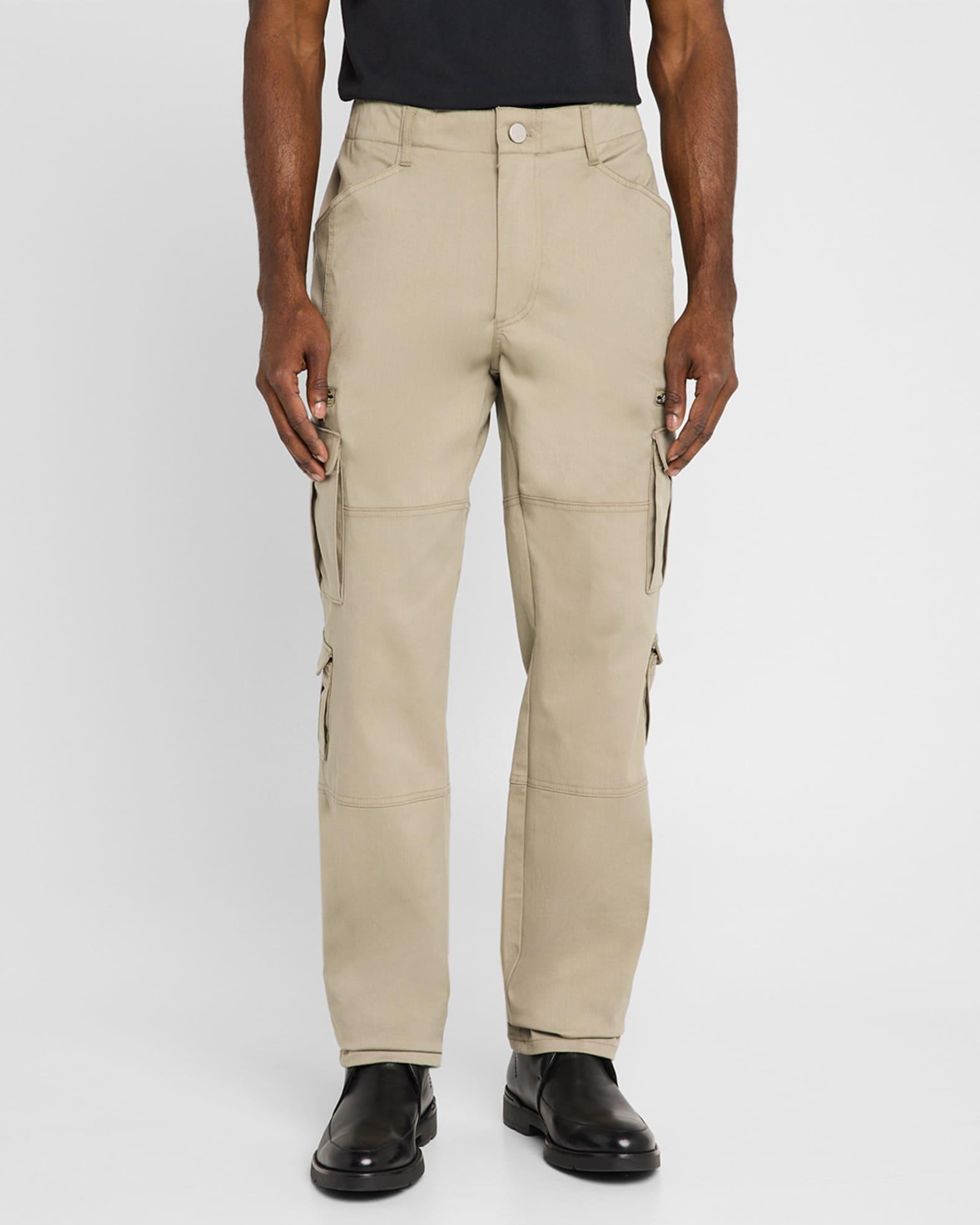 Men's Slim Twill Cargo Pants Product Image