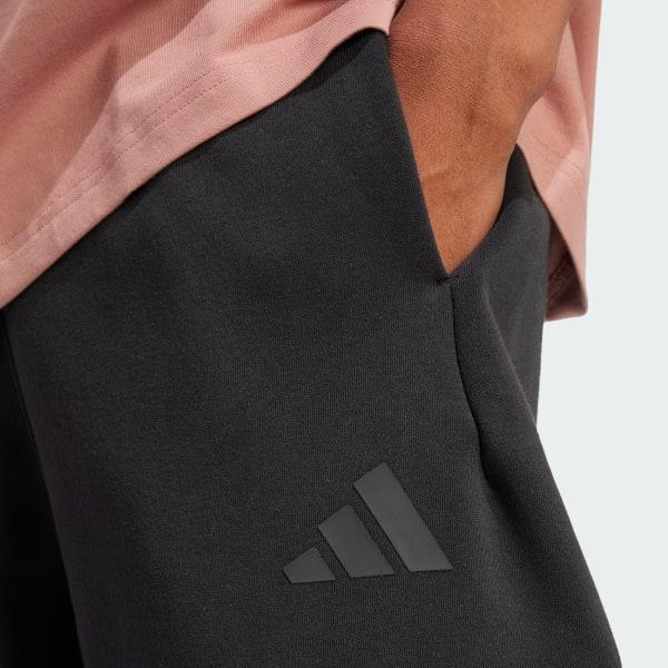 adidas ALL SZN Fleece Graphic Loose Cargo Pants Off White 2XL Mens Product Image