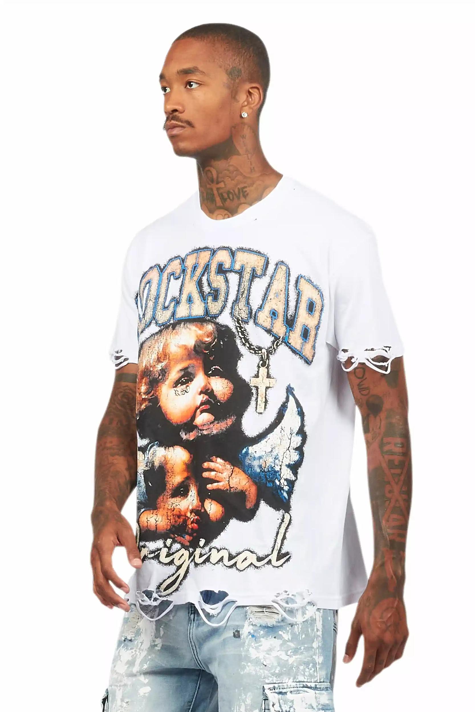 Dallin Blue Painter Baggy Cargo Jean Male Product Image