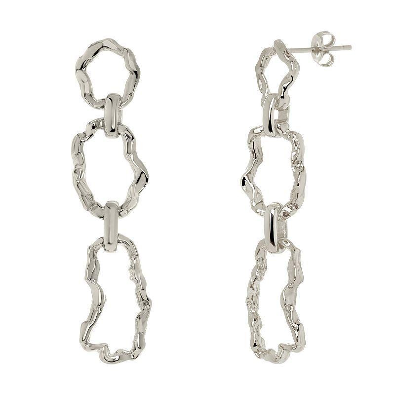 MC Collective Molten Drop Earrings, Women's, Gold Tone Product Image