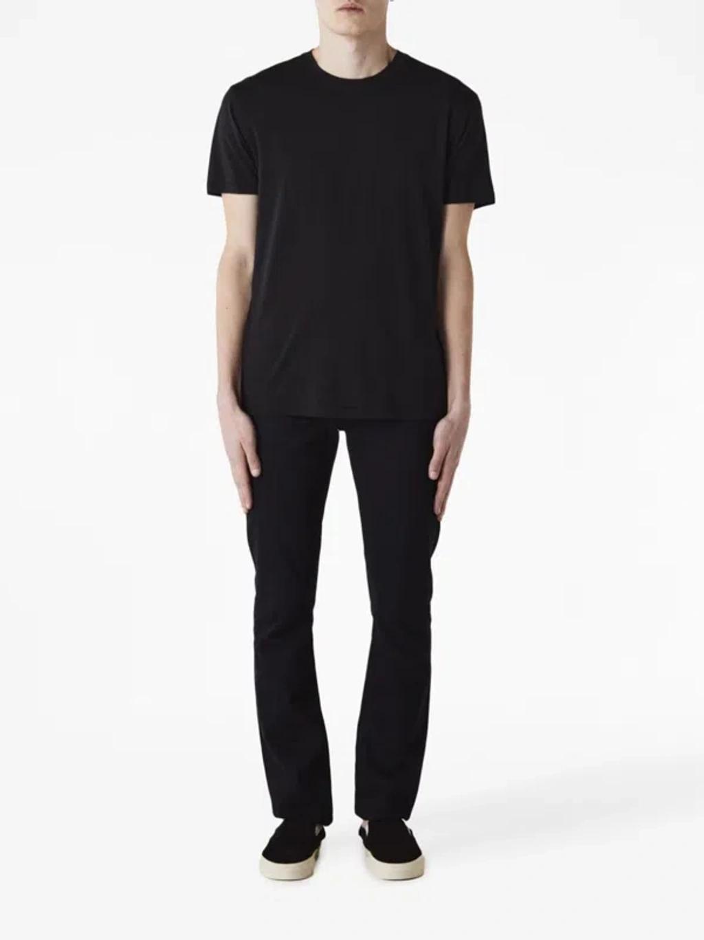 TOM FORD Cotton Blend T-shirt In Black Product Image