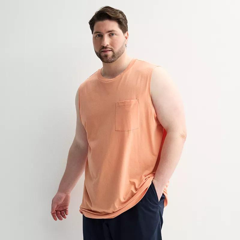 Big & Tall Sonoma Goods For Life® Muscle Tank Top, Men's, Size: 2XB, Black Product Image