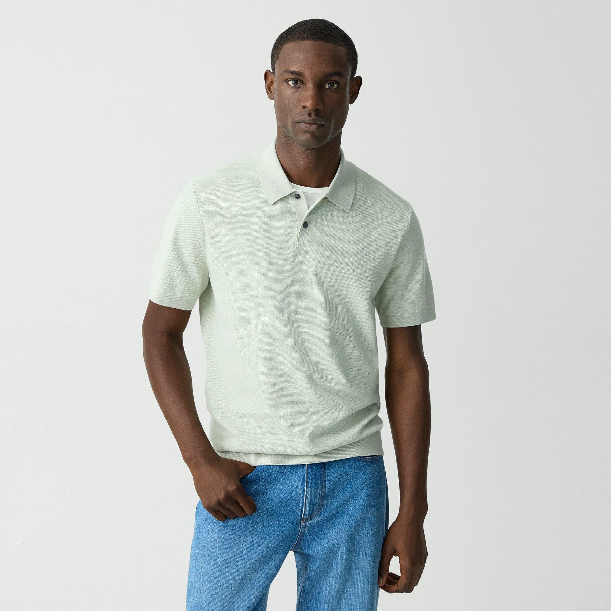 Light Bilen Goris Polo Shirt | Theory Product Image