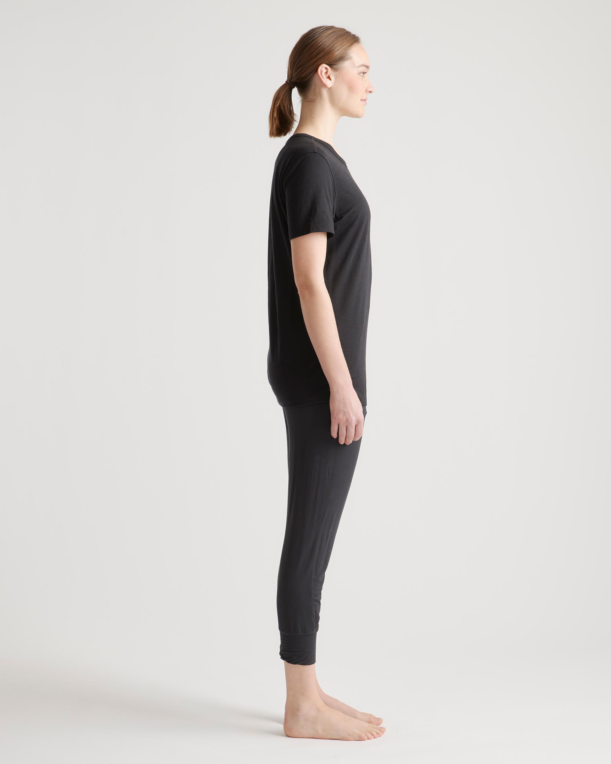 Quince | Women's 100% Merino Wool All-Season Base Layer T-Shirt Merino/Cotton Product Image