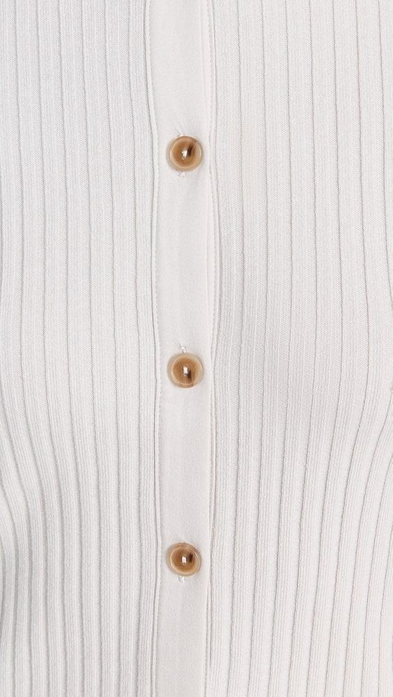 Vince Rib Polo Button Up | Shopbop Product Image