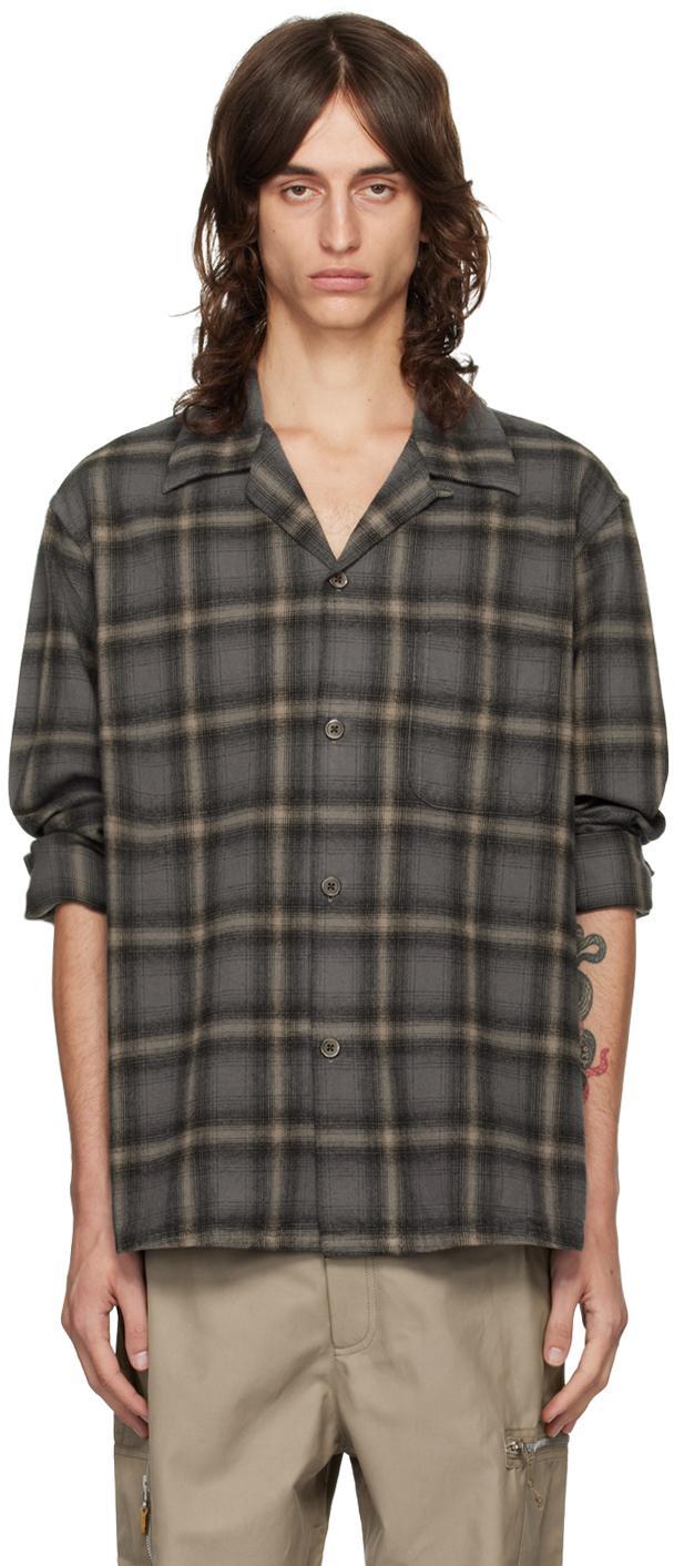 OUR LEGACY Heusen Check Shirt In Oyster Product Image
