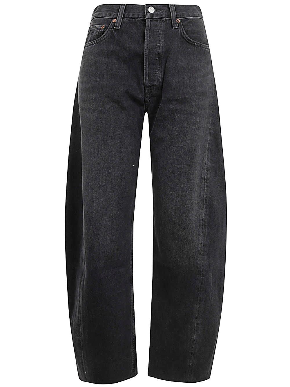 AGOLDE Luna Pieced Jean In Possess In Black Product Image