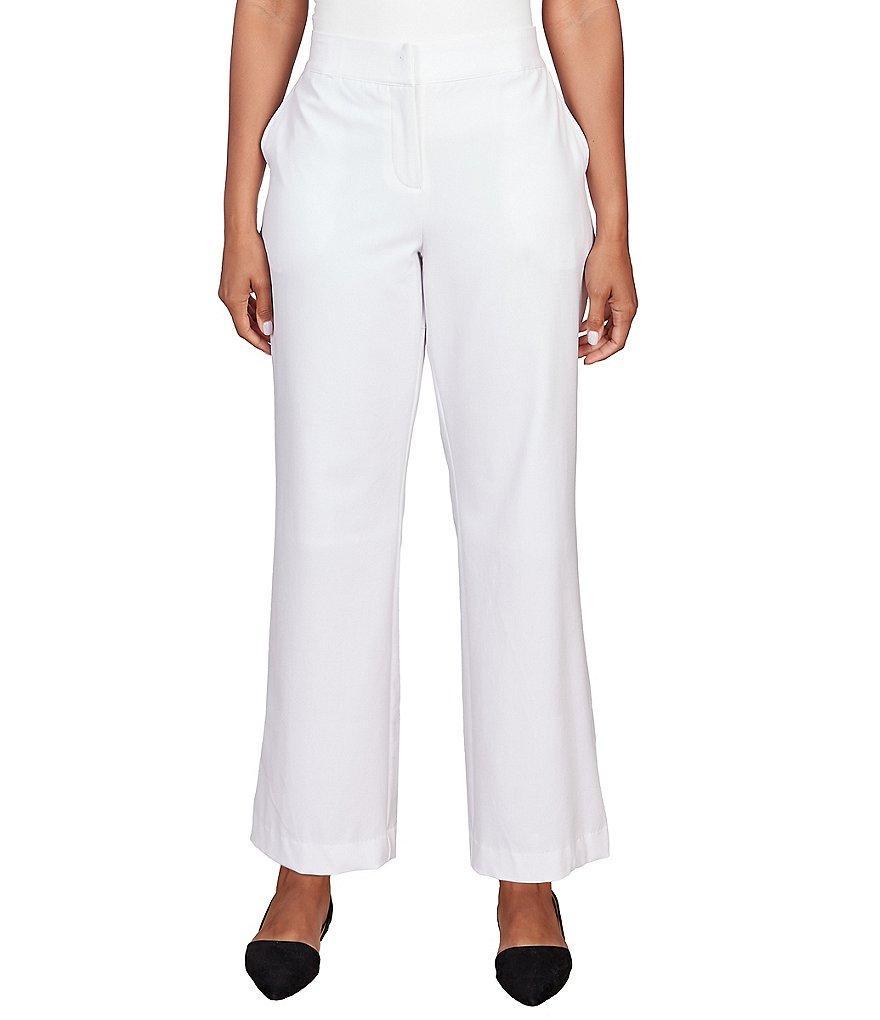 Ruby Rd. Elastic Back Waist Straight Leg Pants Product Image