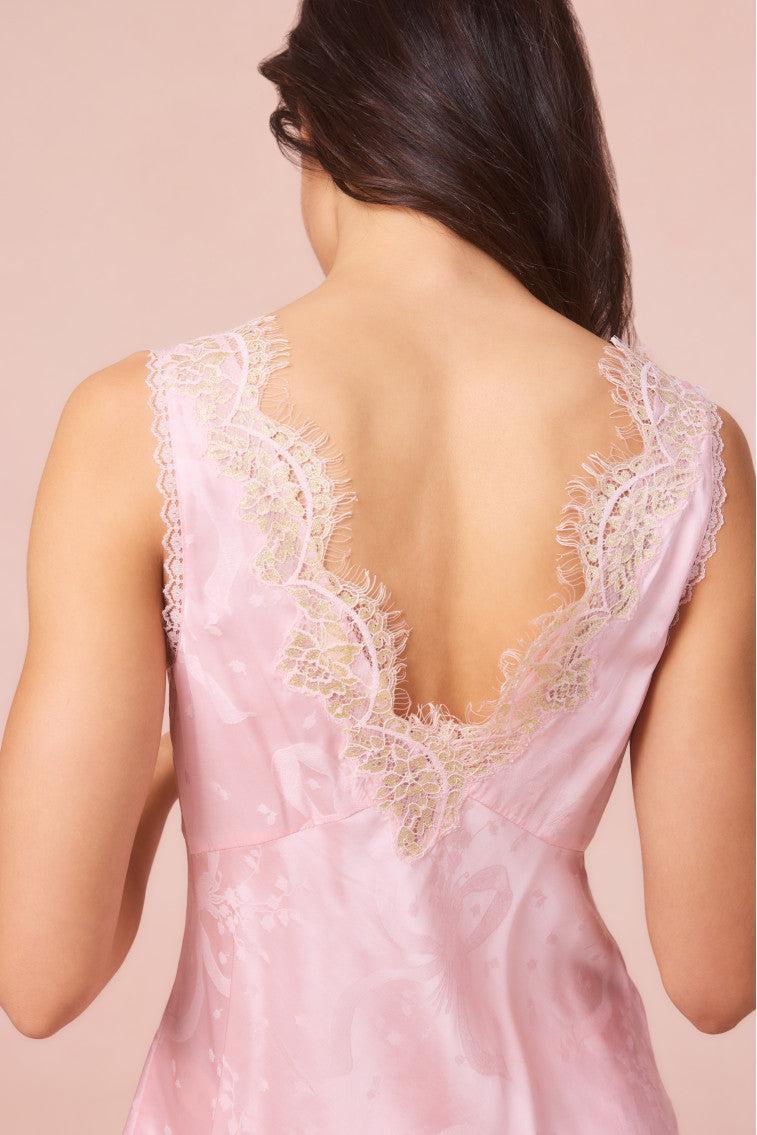 Adette Silk-Blend Jacquard Top Product Image