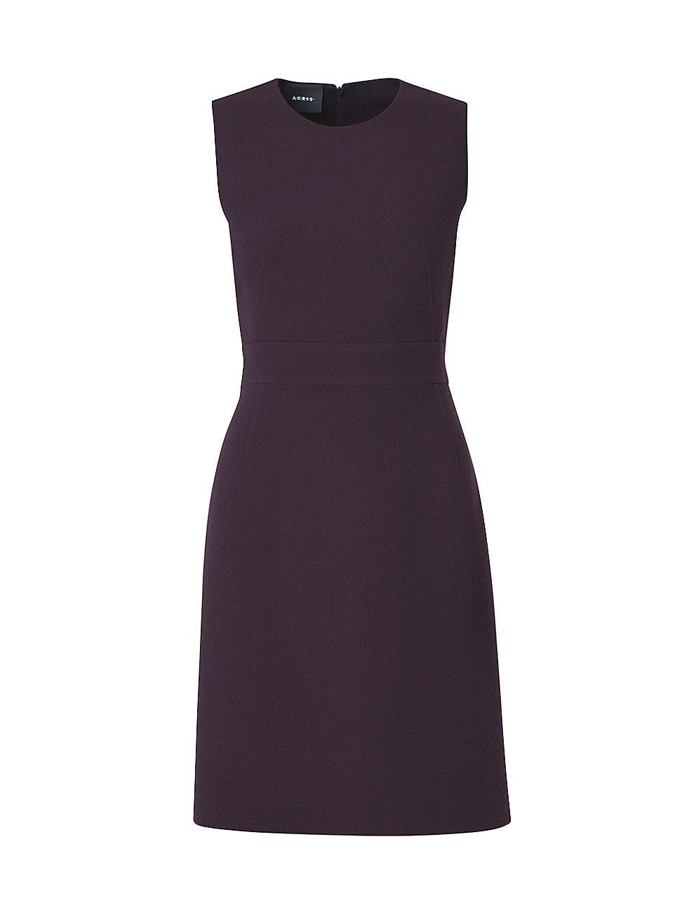 Womens Wool Crpe Sheath Dress Product Image