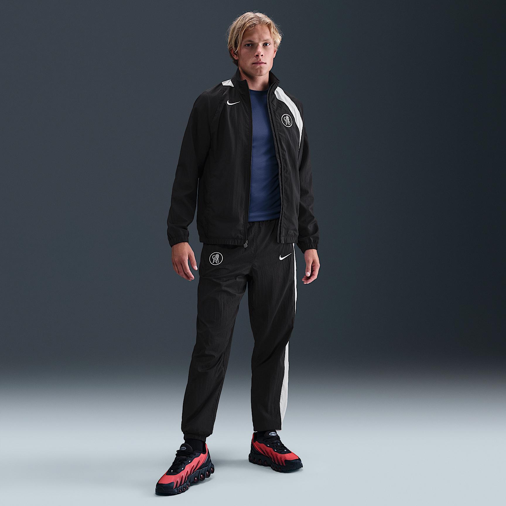 Chelsea FC Men's Nike Soccer Total 90 Soccer Track Jacket Product Image