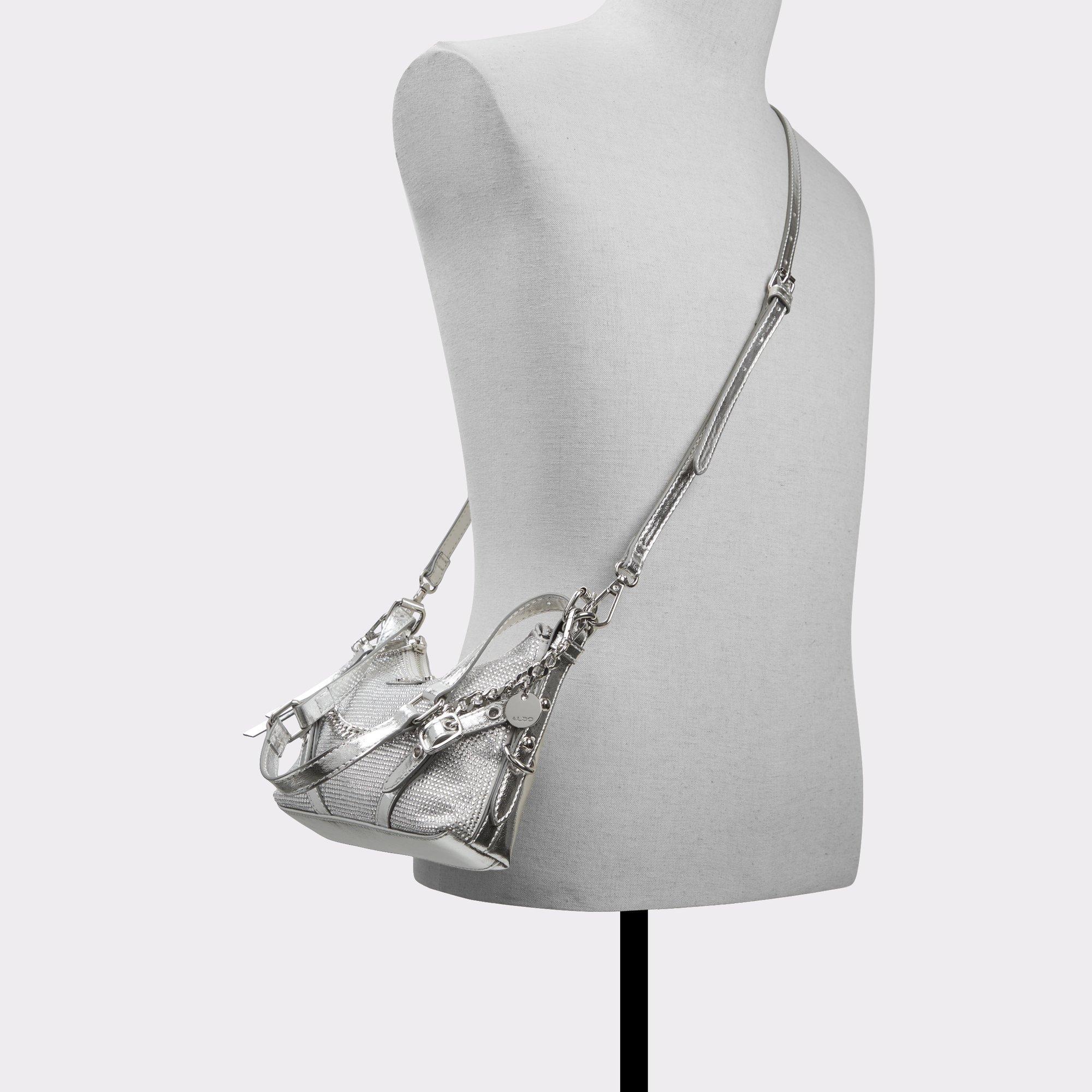 ALDO Farelix - Women's Shoulder Bag Handbag - Silver Product Image