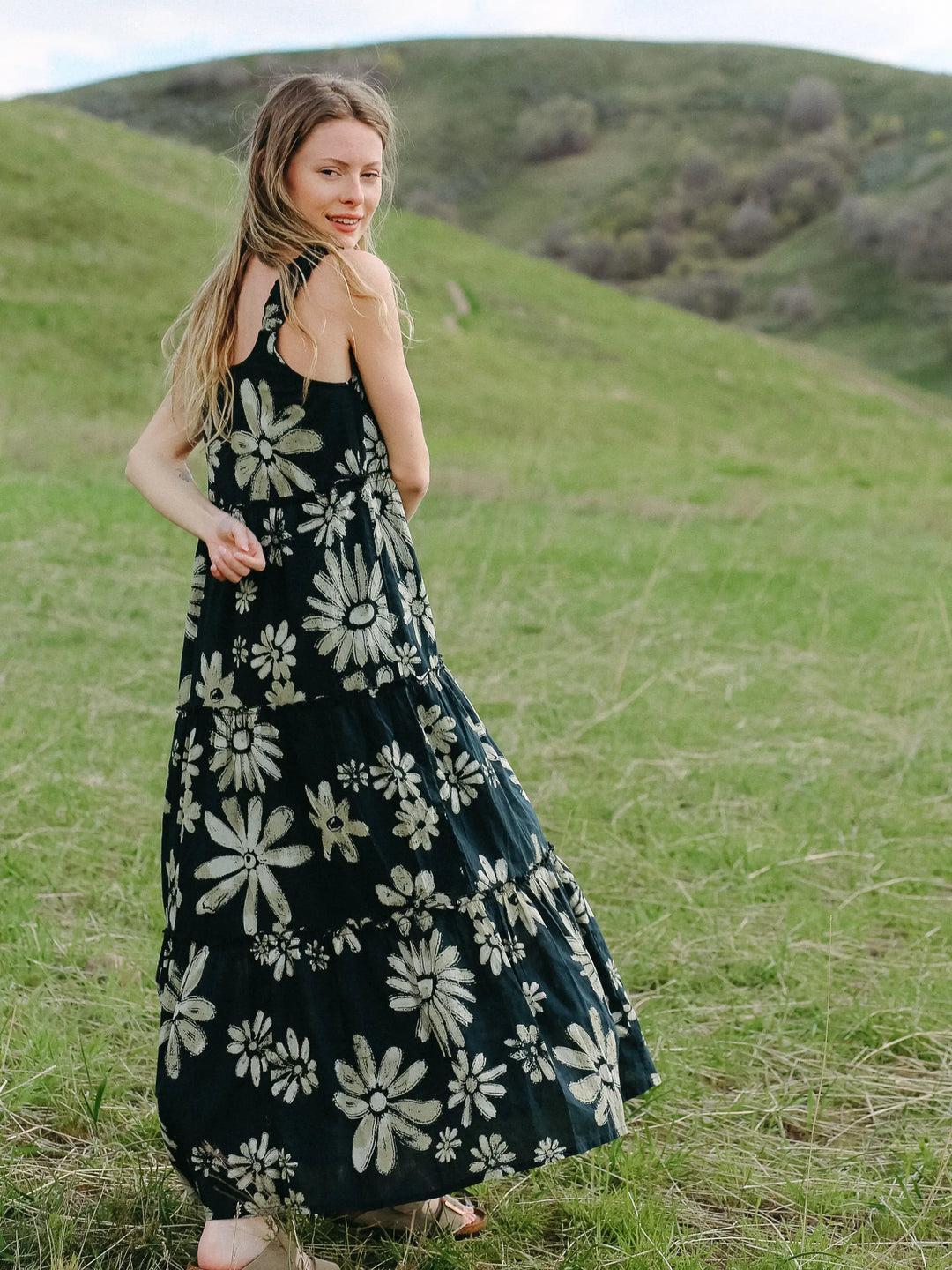 Adele Cotton Midi Dress Product Image