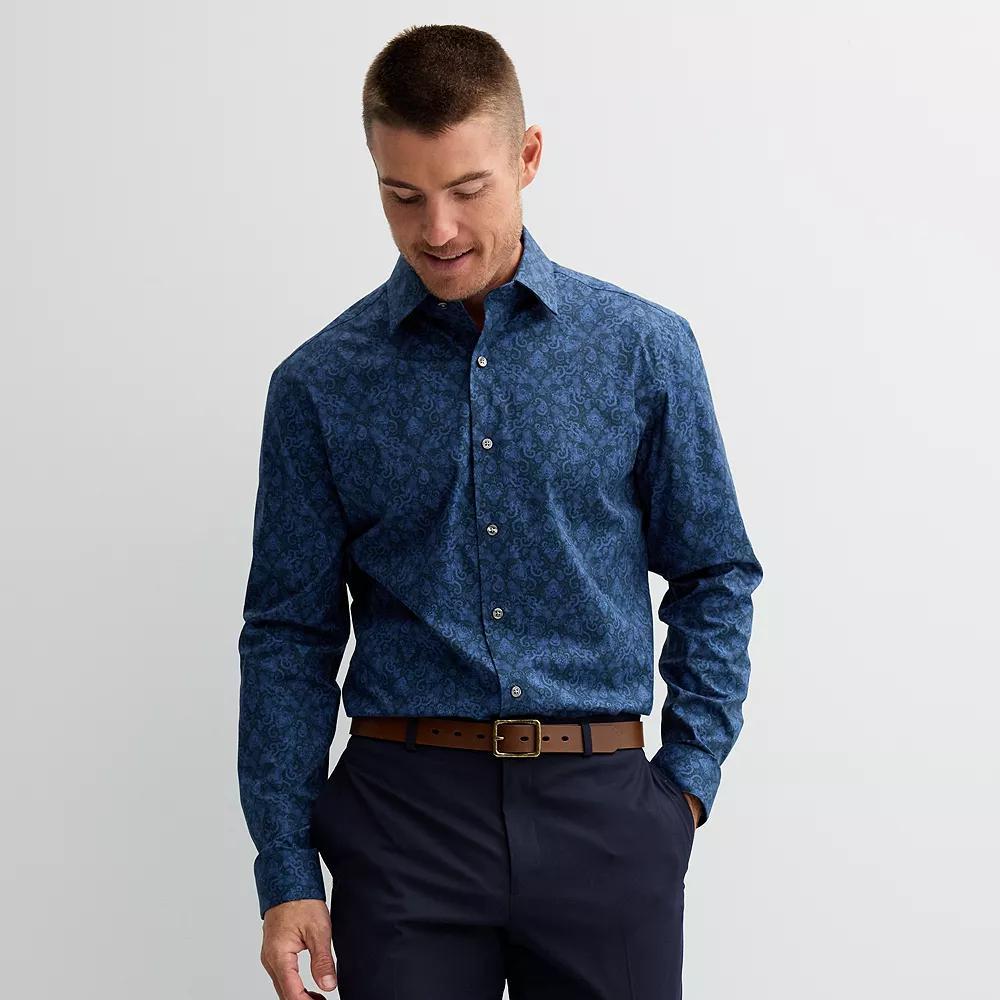 Mens Apt. 9 Premier Flex Regular-Fit Dress Shirt Product Image