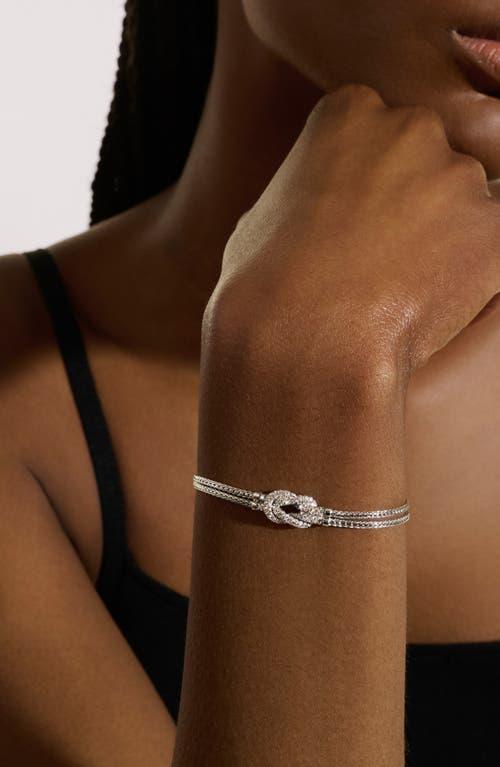 JOHN HARDY Love Knot Bracelet, Diamonds In 14k Yellow Gold Product Image