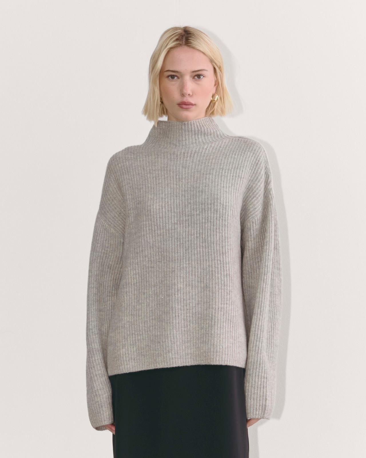 The Fisherman Turtleneck in Wool Cashmere Product Image