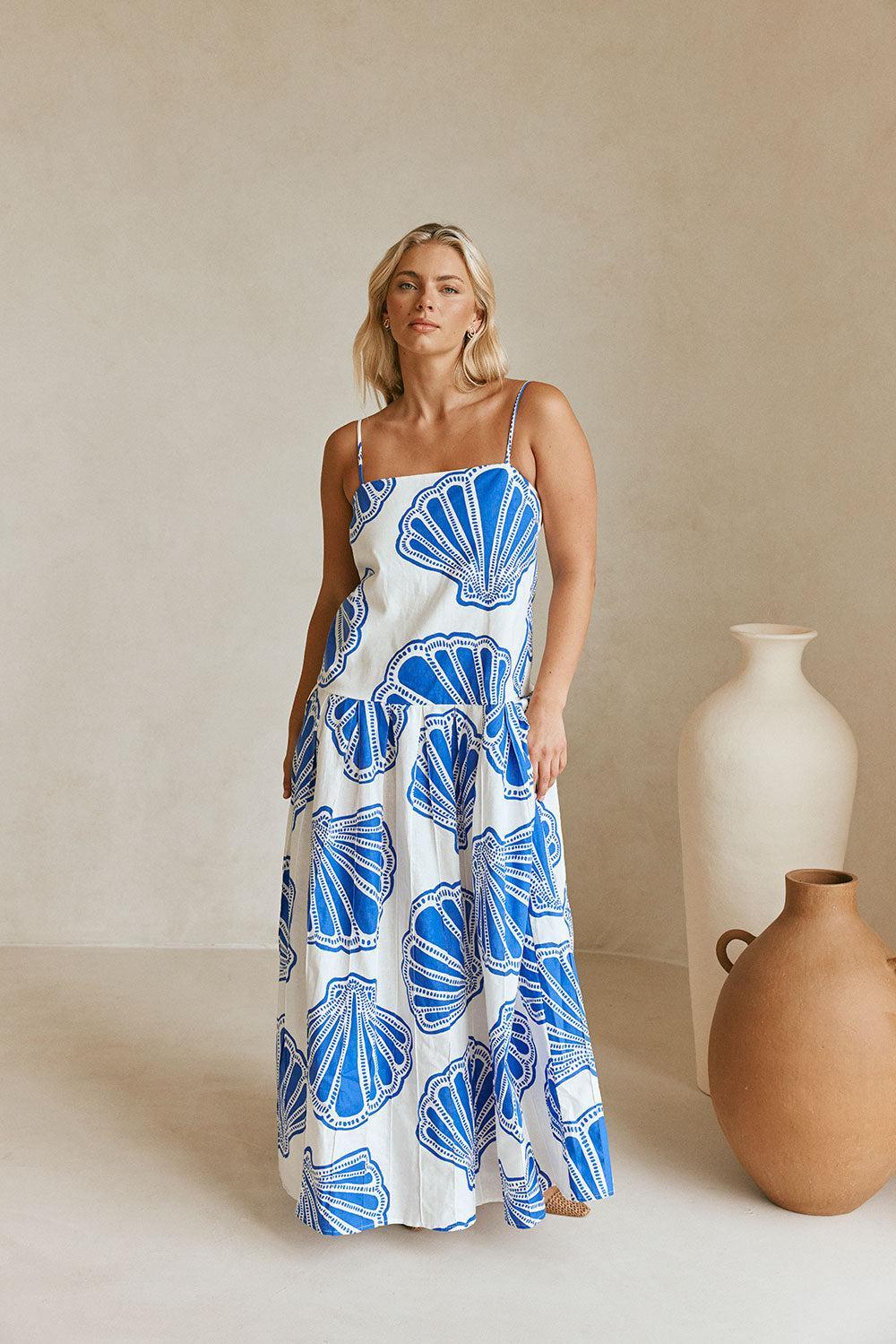 Bette Dress - Seashell Product Image