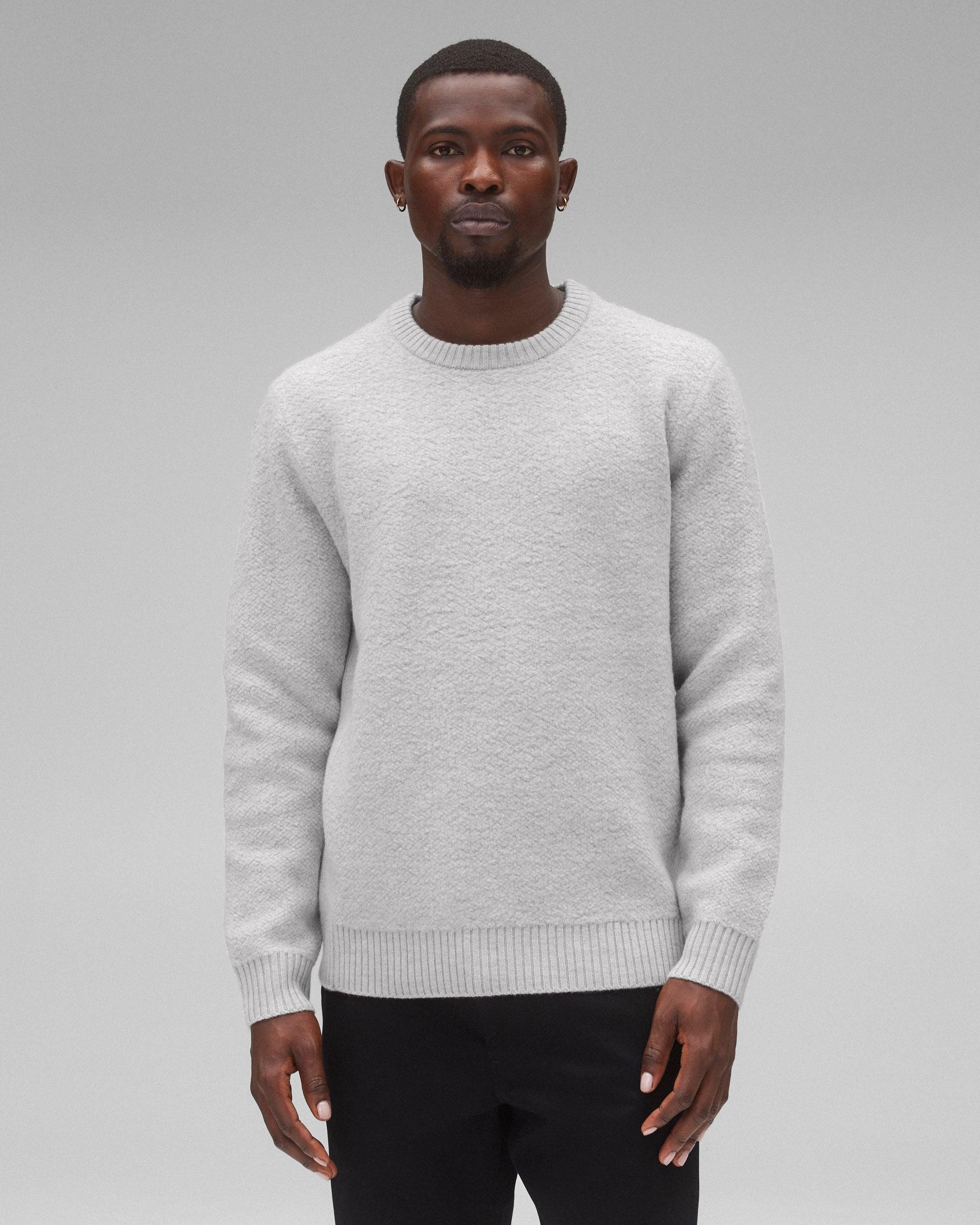 Textured Boucle Turf Crewneck Male Product Image