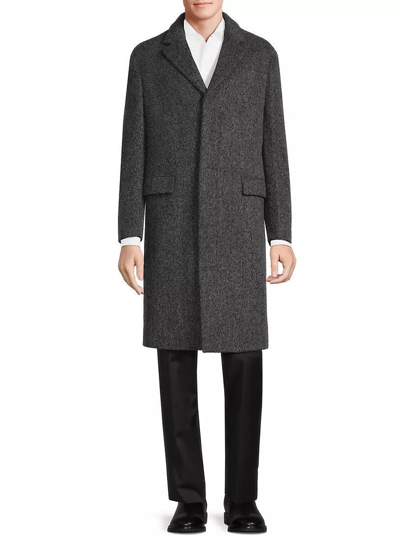 Mercer Herringbone Wool-Alpaca Coat Product Image