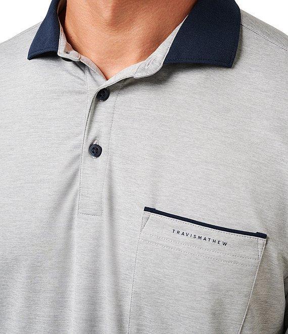 TravisMathew Call It Off Sleeve Polo Shirt Product Image