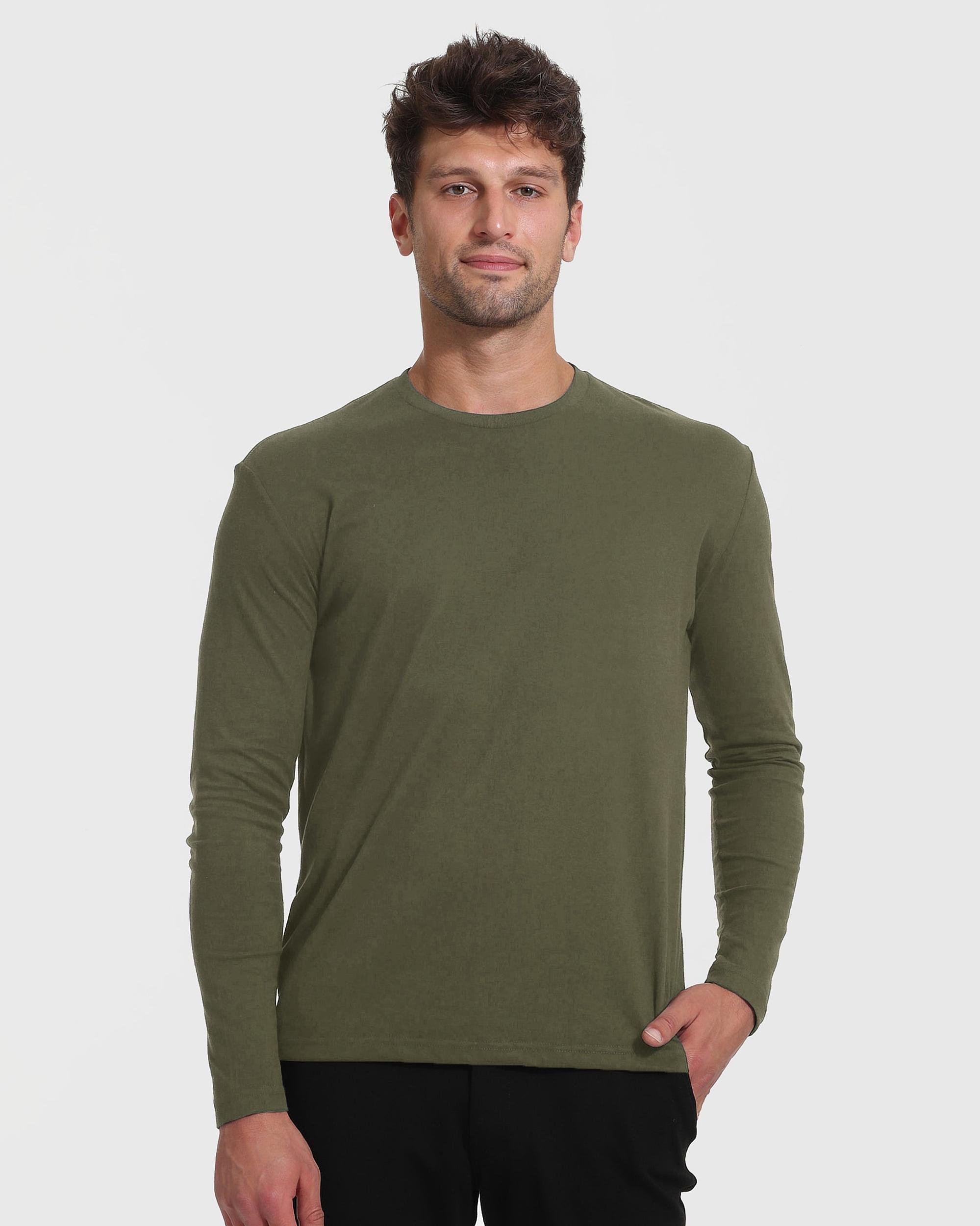Neutral Tall Long Sleeve T-Shirt 3-Pack Product Image