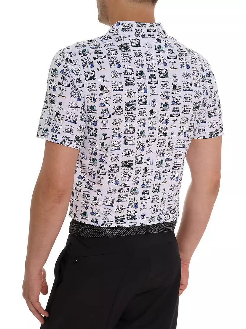 License To Chill Graphic Polo Shirt Product Image