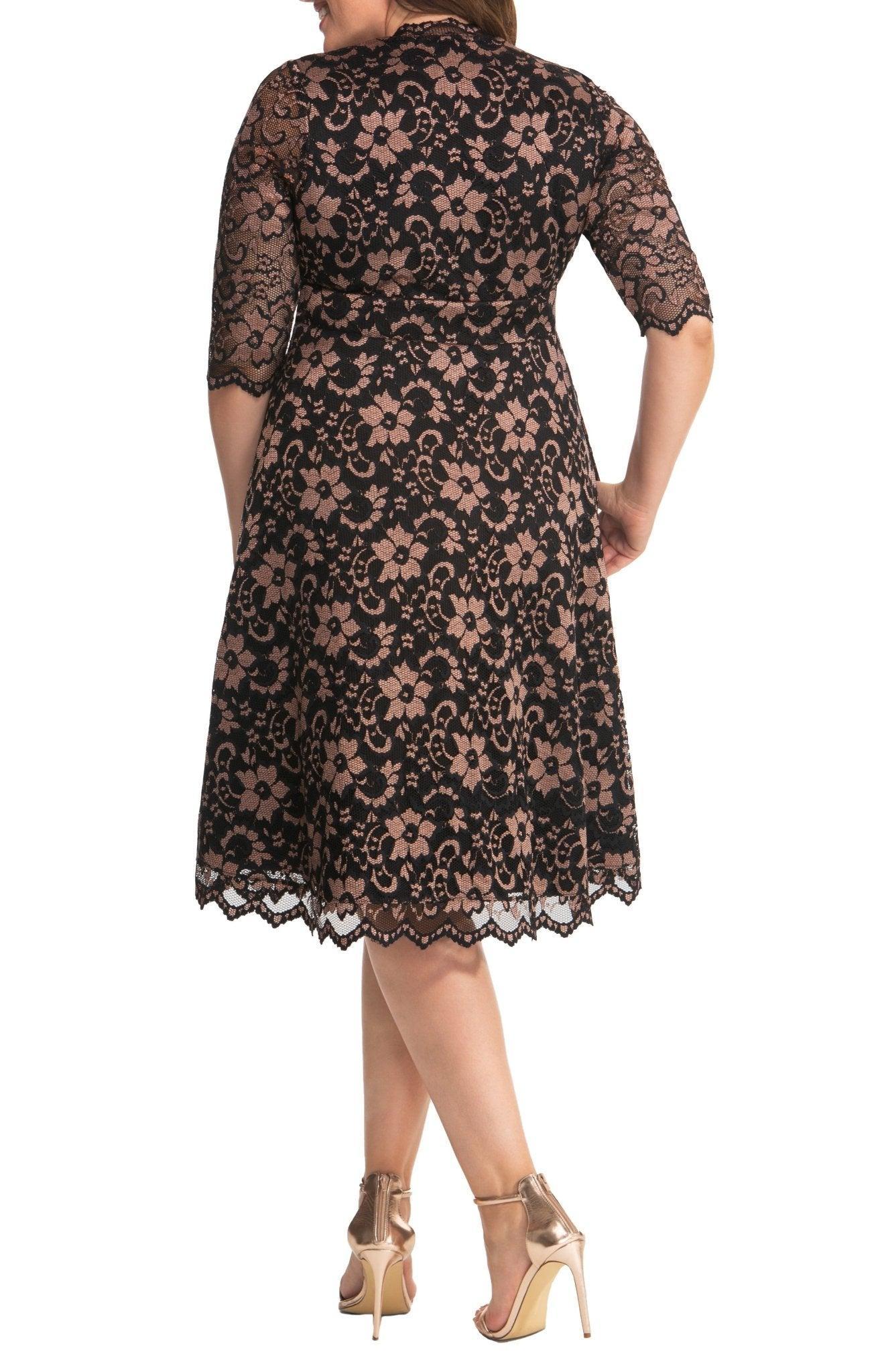 Mon Cherie Lace Dress - Plus Product Image