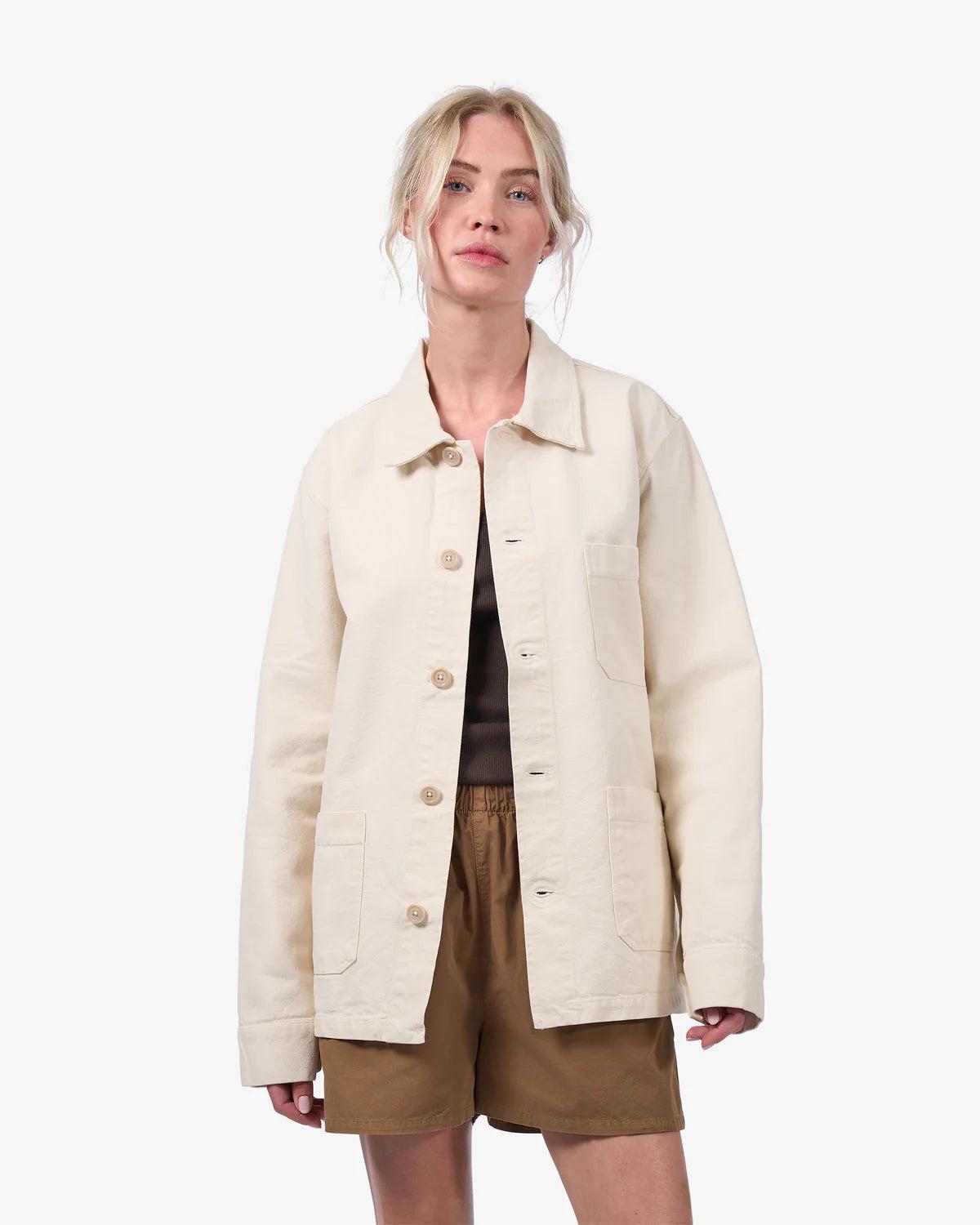 Organic Workwear Jacket - Seaside Blue Product Image