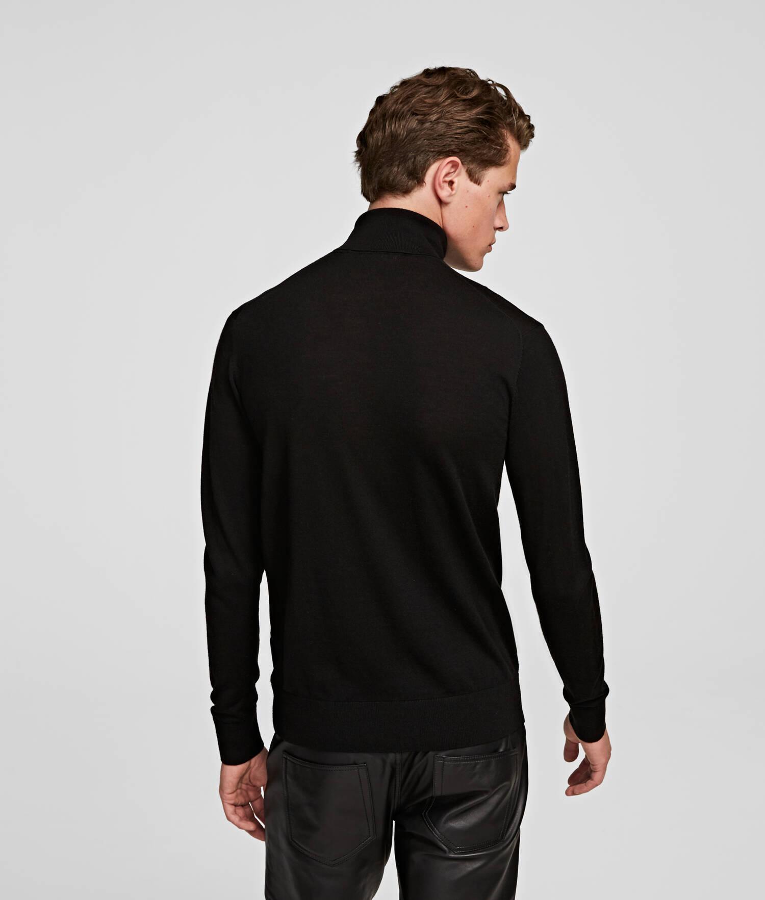 MERINO WOOL TURTLENECK SWEATER Product Image