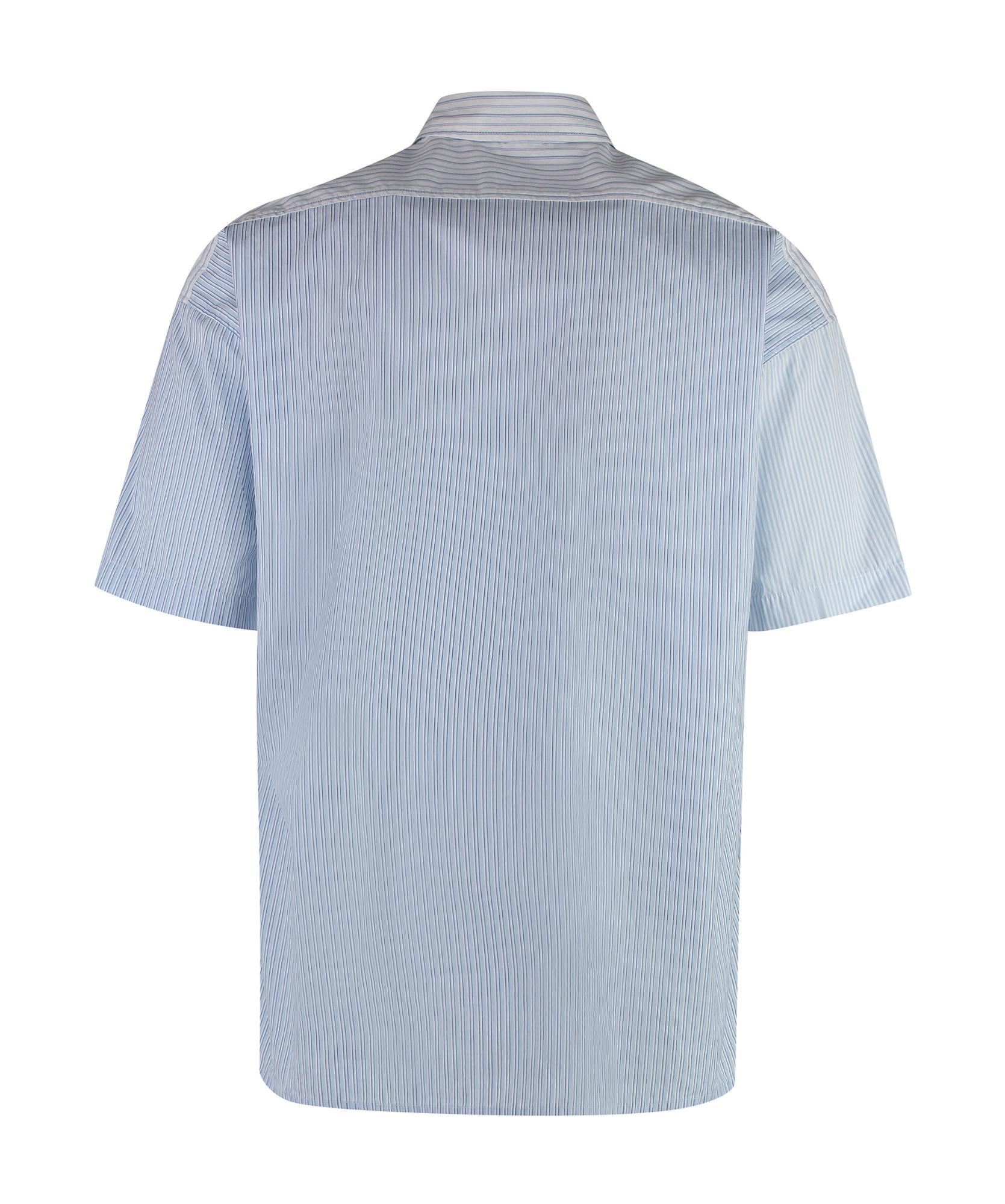 HUGO BOSS Short-sleeved Shirt In Gray Product Image