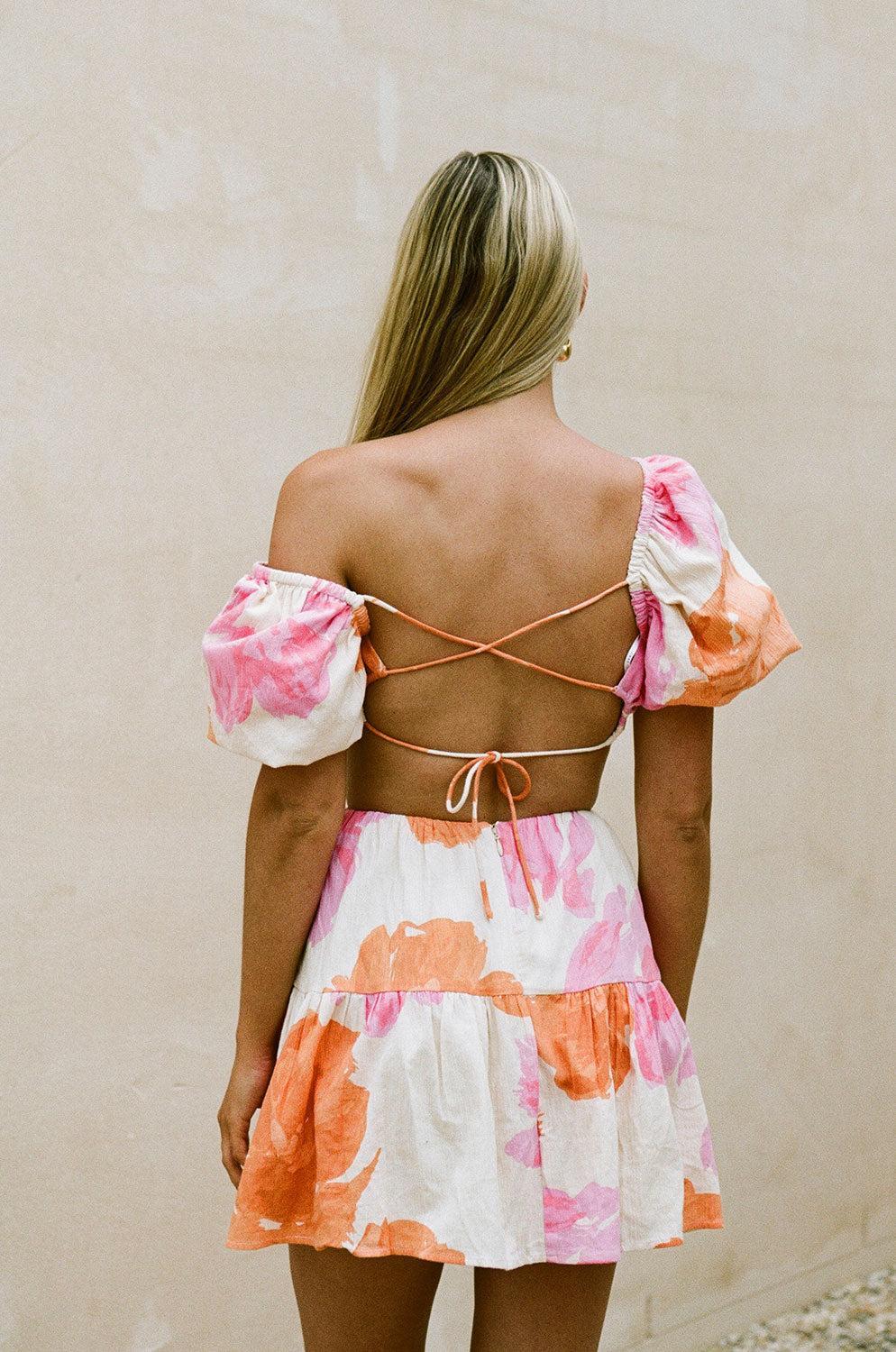Raffy Dress - Solstice Pink Product Image