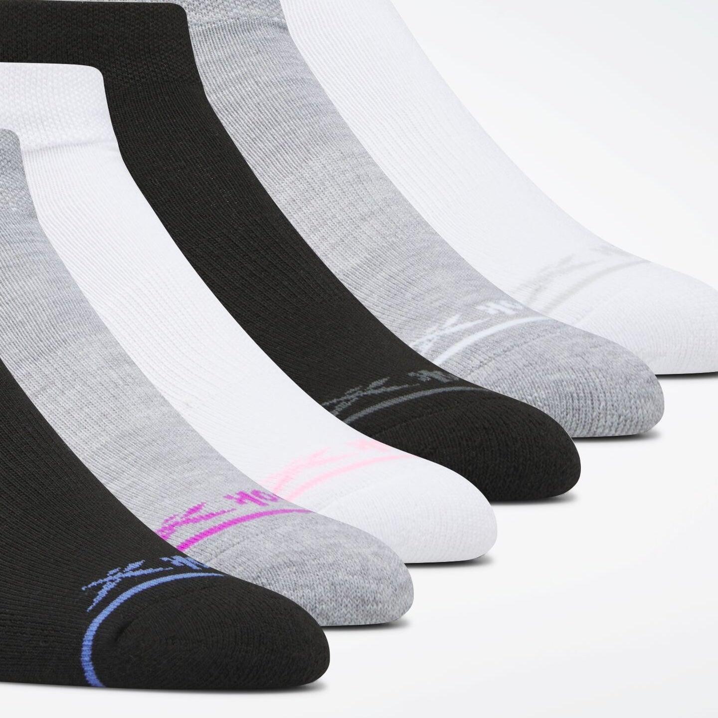 Women's Reebok Basic Quarter Socks 6 Pairs Product Image