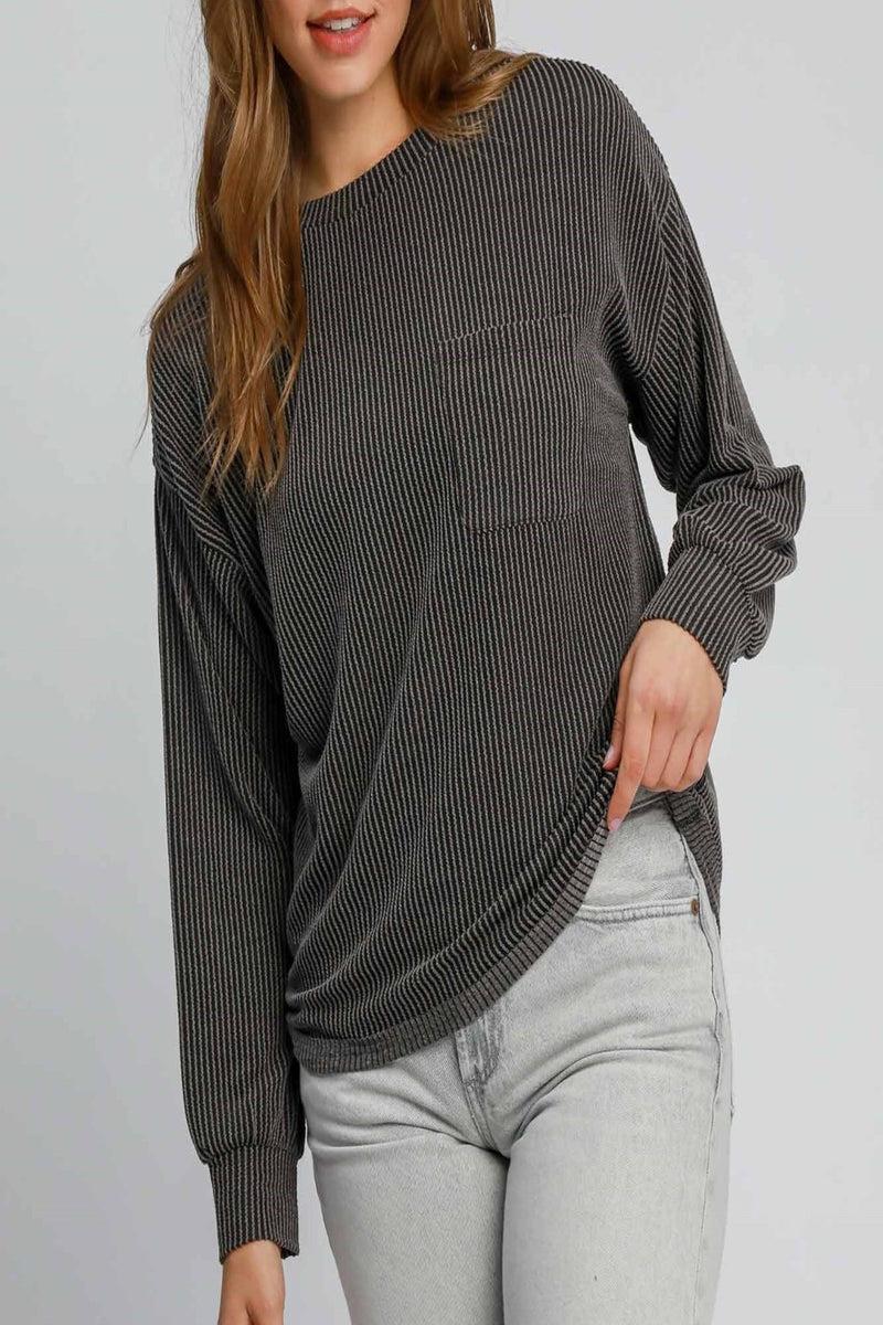 Rib Knit Top Product Image