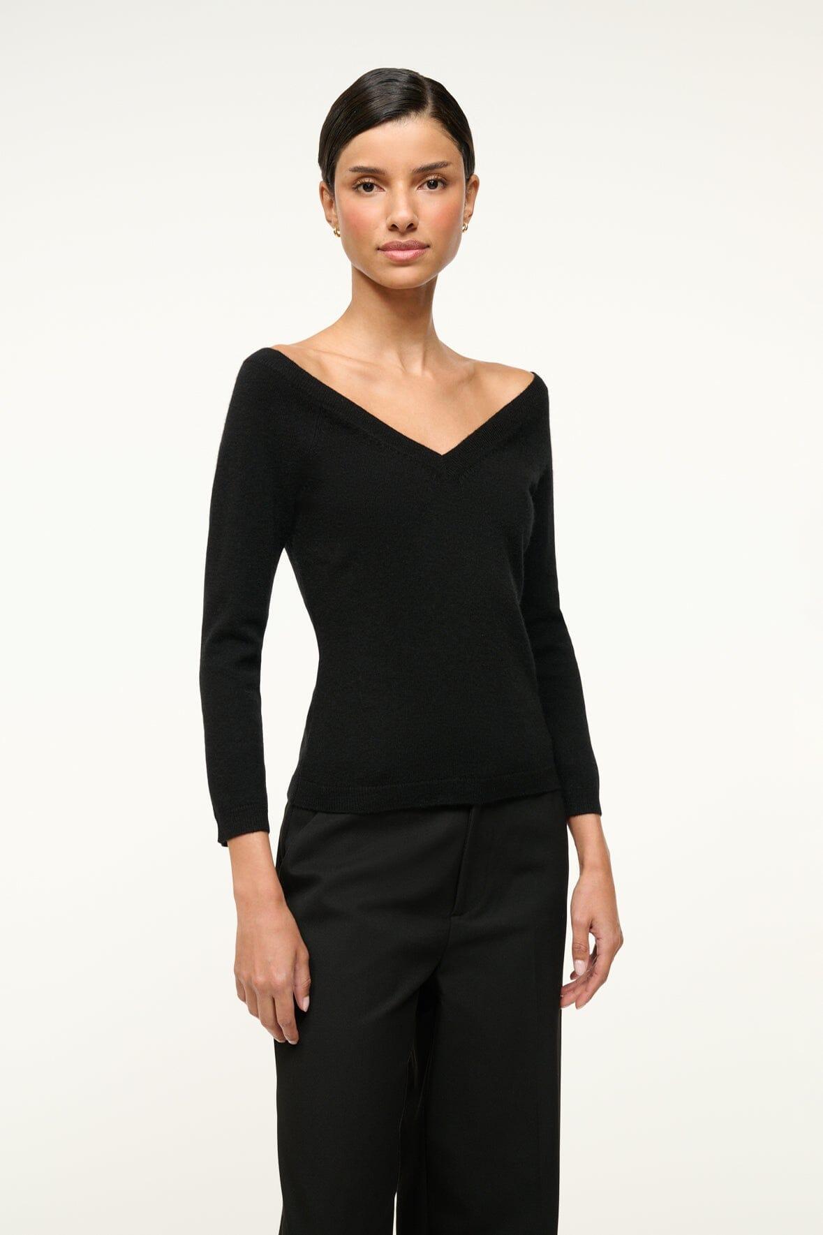 MICK CASHMERE SWEATER | BLACK Product Image
