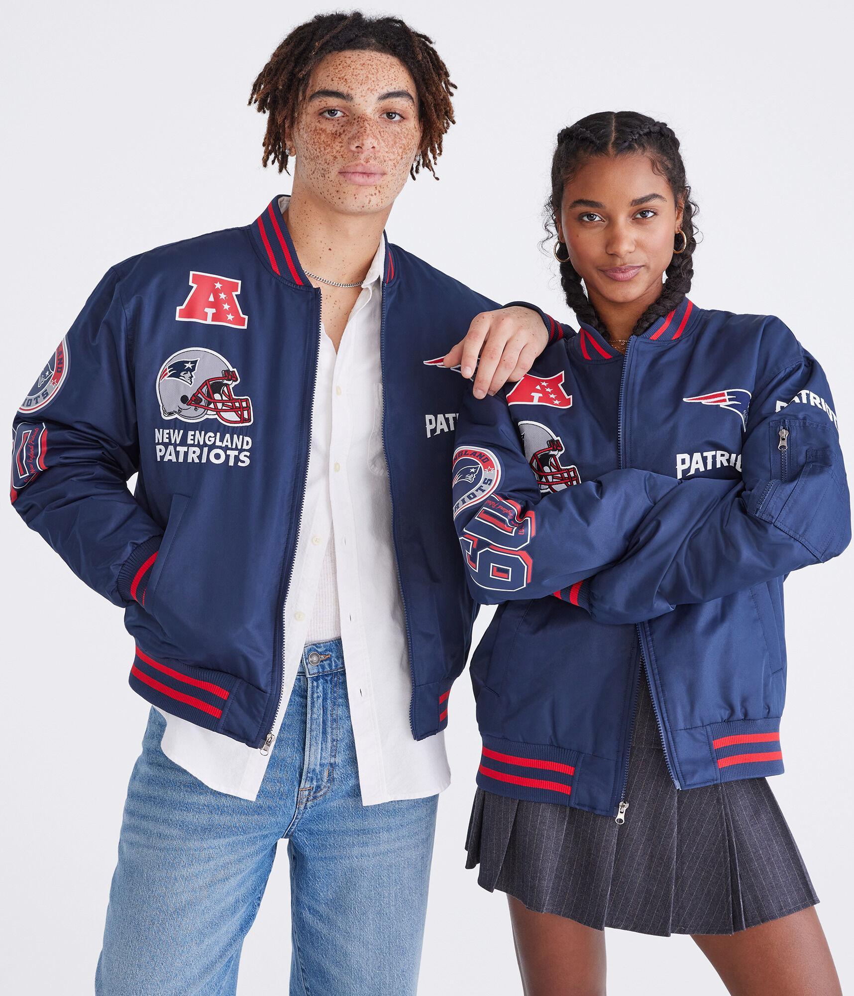 New England Patriots Helmet Bomber Jacket Product Image