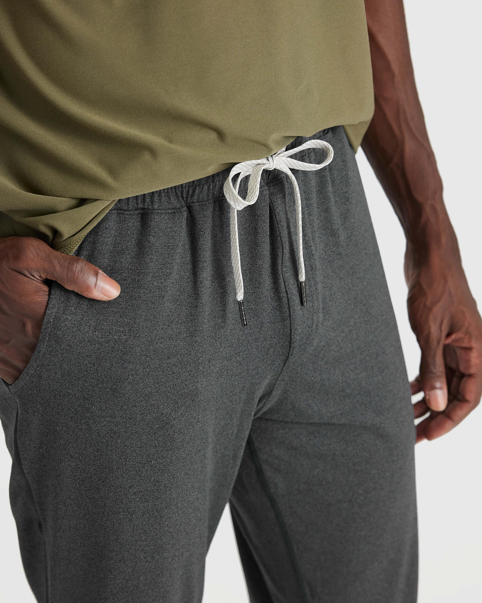 0922. Tech Essential™ Sweats - Faded Crimson Product Image