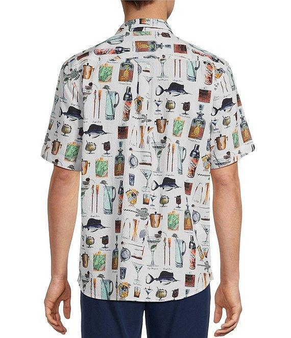 Tommy Bahama Nova Wave Well Stocked Short Sleeve Woven Shirt Product Image