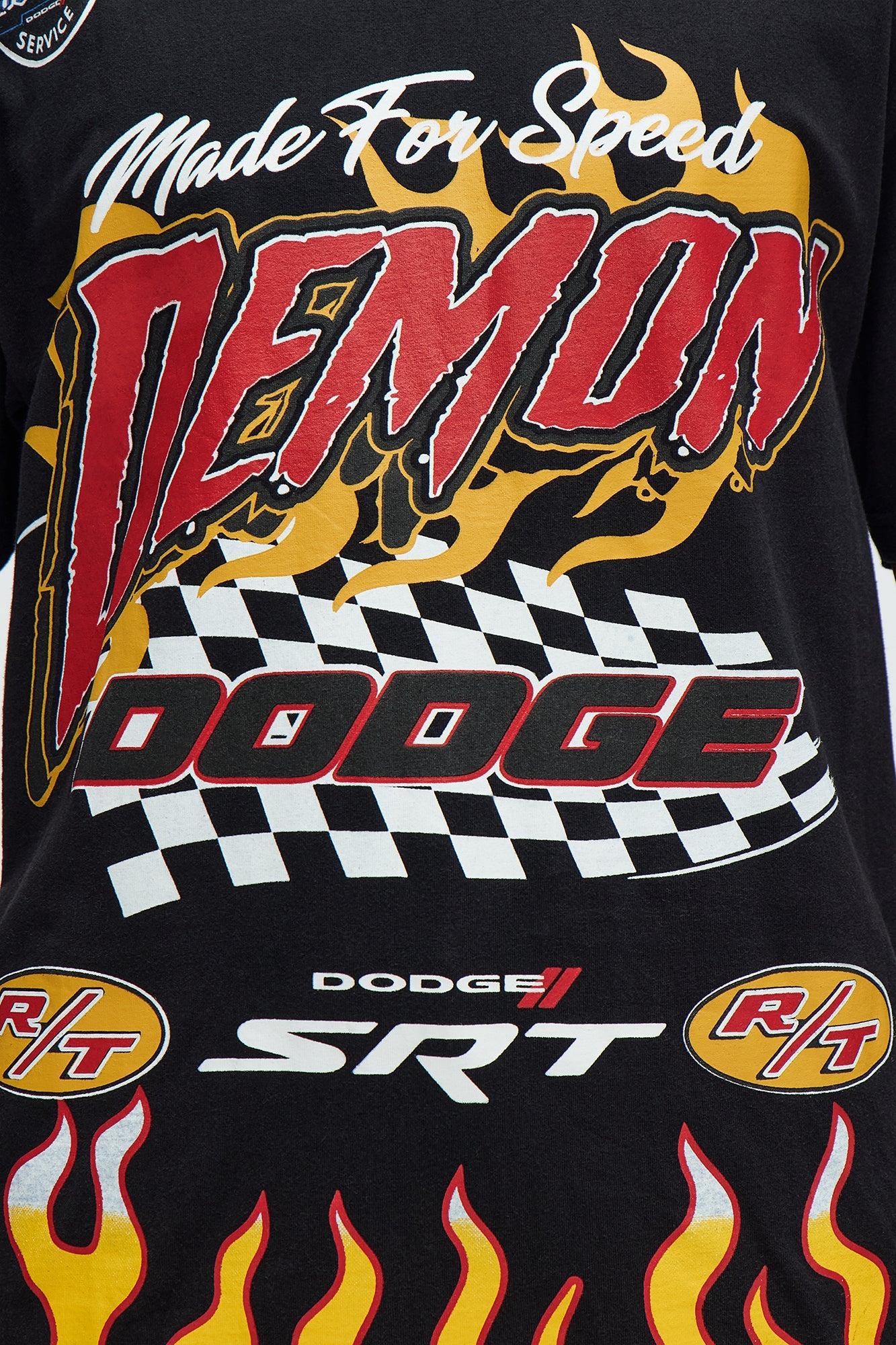 Dodge Demon Racing Team Short Sleeve Tee - Black Product Image