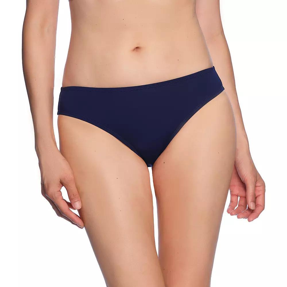 Womens LOFT Hipster Bikini Bottom Deep Blue Product Image
