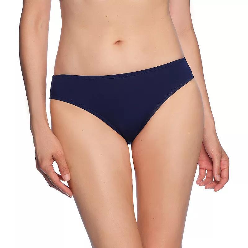 Womens LOFT Hipster Bikini Bottom Deep Blue Product Image